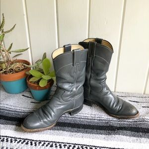 Justin Lady Gray Roper Boots